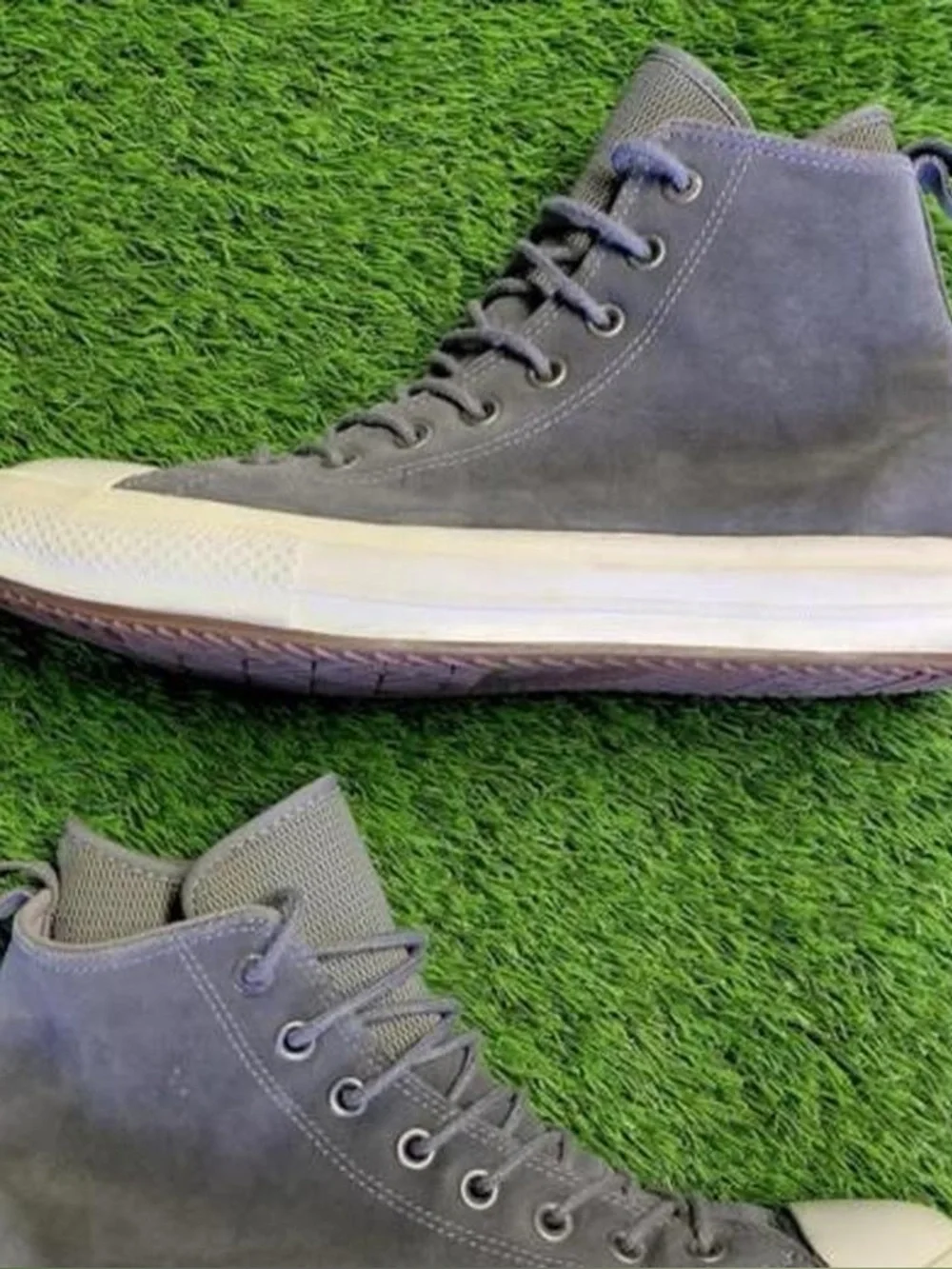Converse Men's High Top Sneakers in Slate Gray Size 8.5